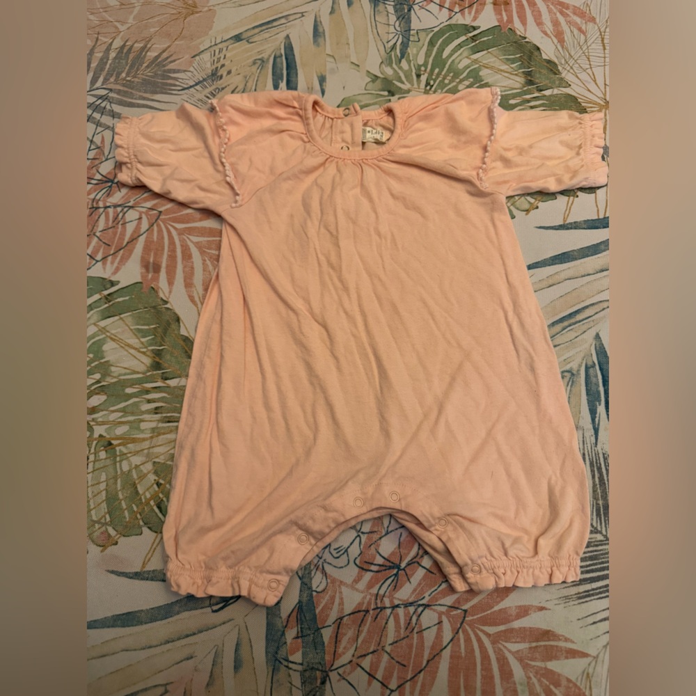 Adorable Pink Baby Romper
